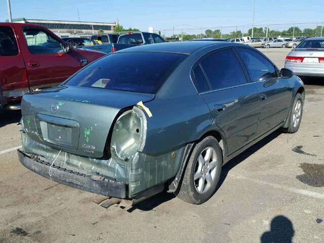 1N4AL11D56N388492 - 2006 NISSAN ALTIMA S GREEN photo 4