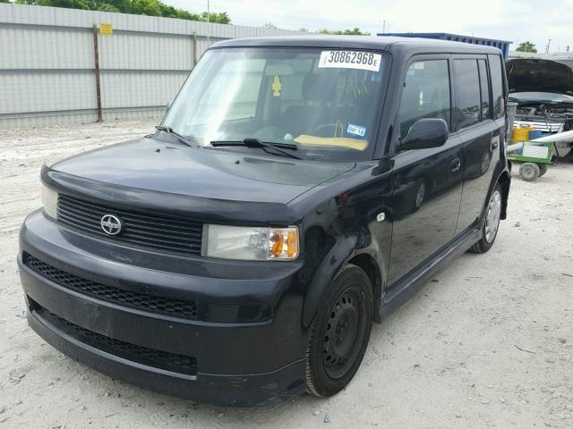 JTLKT324664087961 - 2006 TOYOTA SCION XB შავი ფოტო 2