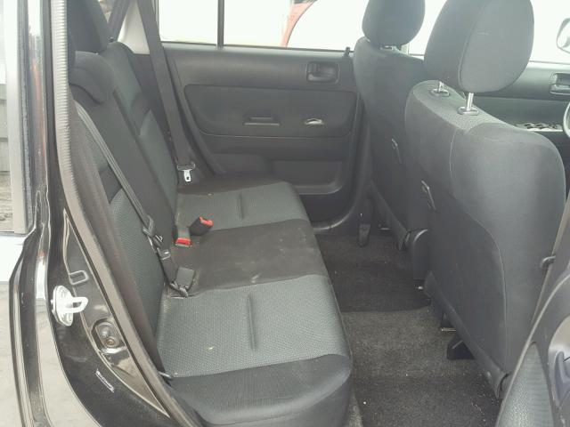 JTLKT324664087961 - 2006 TOYOTA SCION XB შავი ფოტო 6