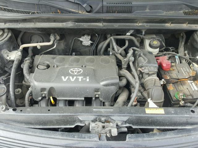 JTLKT324664087961 - 2006 TOYOTA SCION XB შავი ფოტო 7