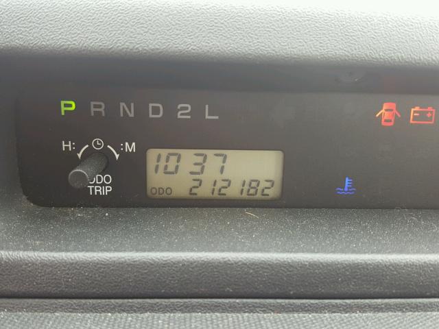 JTLKT324664087961 - 2006 TOYOTA SCION XB შავი ფოტო 8