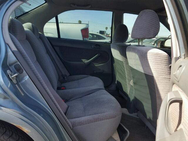 2HGEJ6617YH568132 - 2000 HONDA CIVIC BASE Mavi foto 6