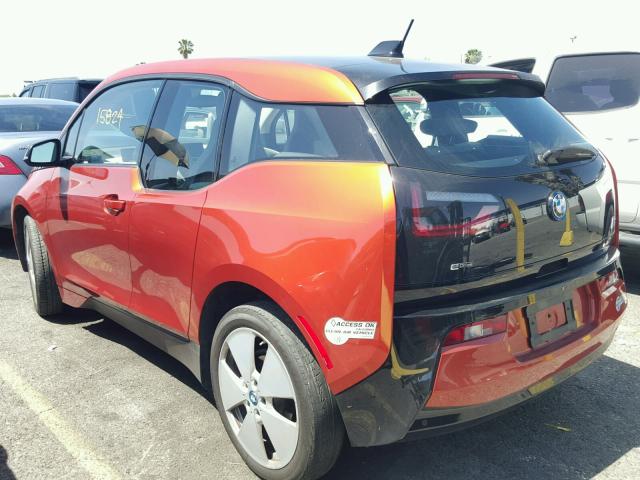 WBY1Z2C5XFV556128 - 2015 BMW I3 BEV ORANGE photo 3