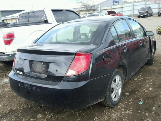 1G8AJ55F17Z138576 - 2007 SATURN ION LEVEL BLACK photo 4