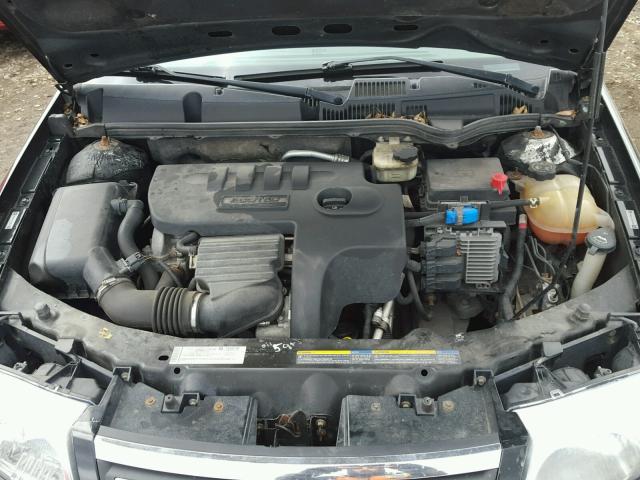 1G8AJ55F17Z138576 - 2007 SATURN ION LEVEL BLACK photo 7