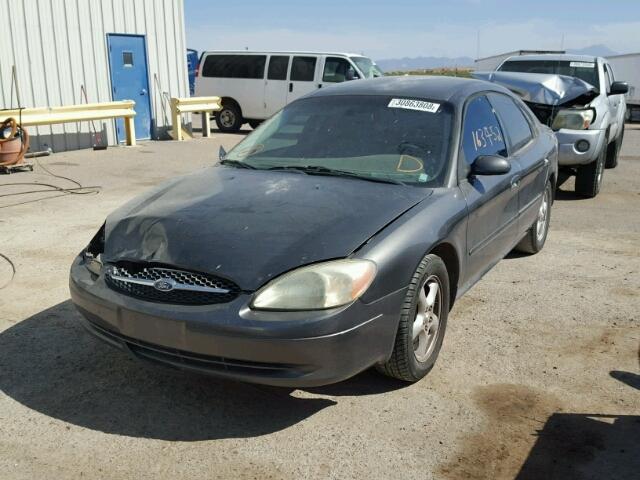 1FAFP55U52G177464 - 2002 FORD TAURUS SES CHARCOAL photo 2