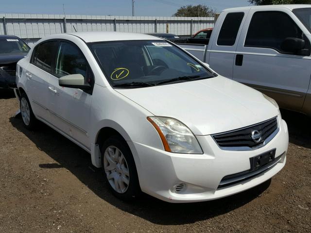 3N1AB6APXBL607089 - 2011 NISSAN SENTRA 2.0 WHITE photo 1