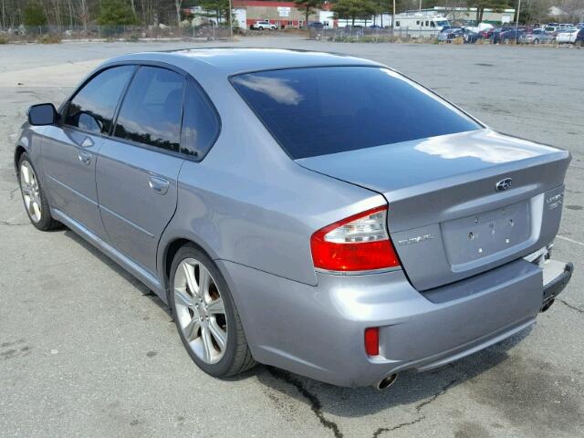 4S3BL856794214954 - 2009 SUBARU LEGACY 3.0 GRAY photo 3