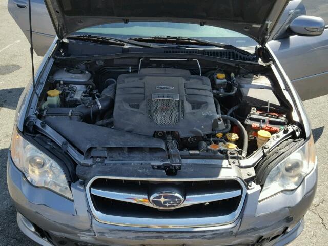 4S3BL856794214954 - 2009 SUBARU LEGACY 3.0 GRAY photo 7