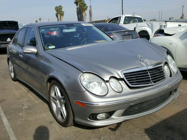 WDBUF76J33A280860 - 2003 MERCEDES-BENZ E 55 AMG SILVER photo 1