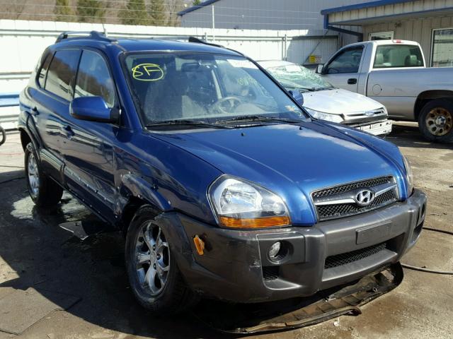 KM8JN72D09U113656 - 2009 HYUNDAI TUCSON SE BLUE photo 1