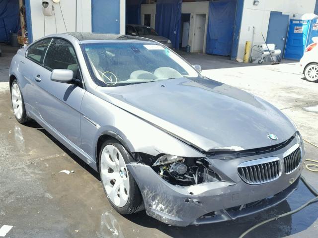 WBAEH73475B869225 - 2005 BMW 645 CI AUT GRAY photo 1