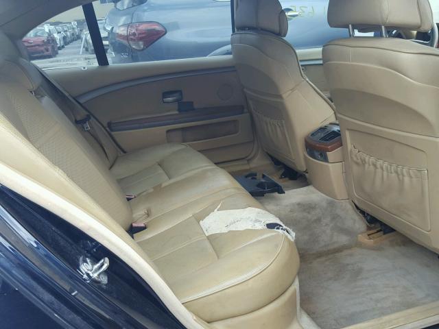 WBAGN63443DR18300 - 2003 BMW 745 LI BLUE photo 6