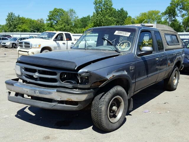 4F4DR17X0RTM26161 - 1994 MAZDA B4000 CAB GRAY photo 2