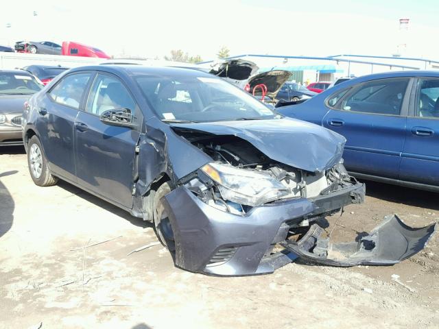 2T1BPRHE4FC256522 - 2015 TOYOTA COROLLA EC 蓝色 照片 1