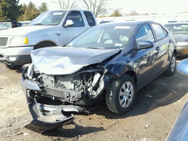 2T1BPRHE4FC256522 - 2015 TOYOTA COROLLA EC 蓝色 照片 2