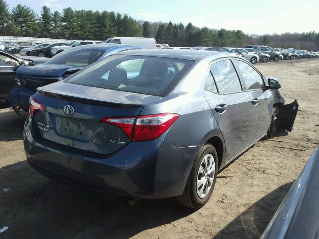 2T1BPRHE4FC256522 - 2015 TOYOTA COROLLA EC 蓝色 照片 4