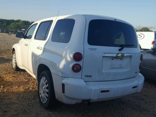 3GNDA13D97S571788 - 2007 CHEVROLET HHR LS WHITE photo 3