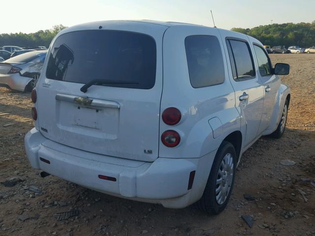 3GNDA13D97S571788 - 2007 CHEVROLET HHR LS WHITE photo 4