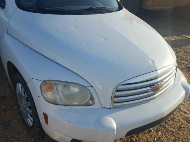 3GNDA13D97S571788 - 2007 CHEVROLET HHR LS WHITE photo 9