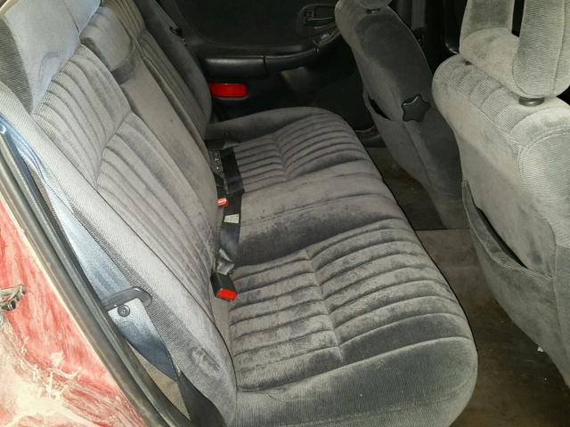 1G2WJ52M7WF263343 - 1998 PONTIAC GRAND PRIX BURGUNDY photo 6
