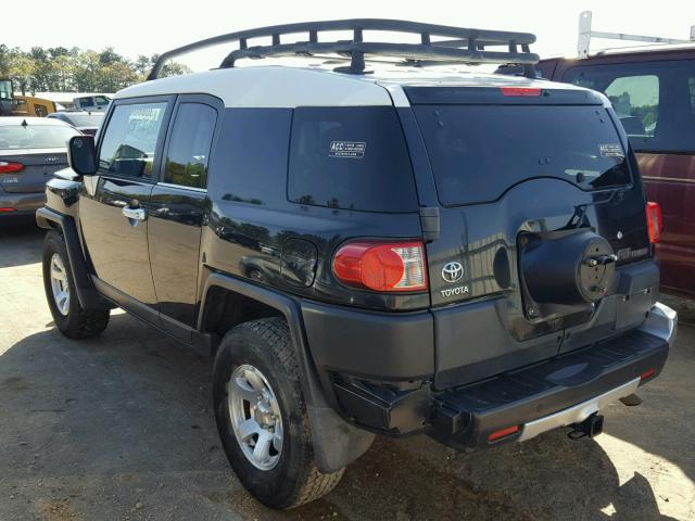 JTEZU11F070002938 - 2007 TOYOTA FJ CRUISER BLACK photo 3