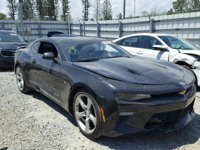 1G1FF1R72G0139130 - 2016 CHEVROLET CAMARO SS BLACK photo 1