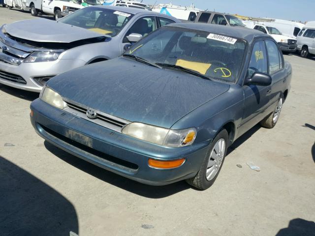 2T1AE09B0SC136003 - 1995 TOYOTA COROLLA LE BLUE photo 2