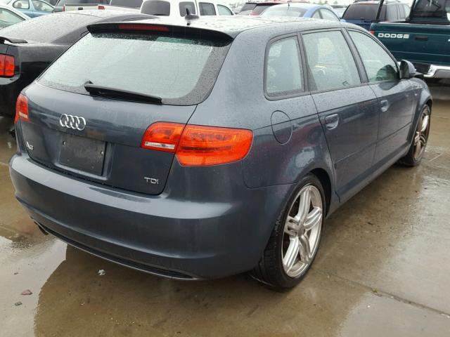 WAUKJAFM2AA122549 - 2010 AUDI A3 PREMIUM GRAY photo 4