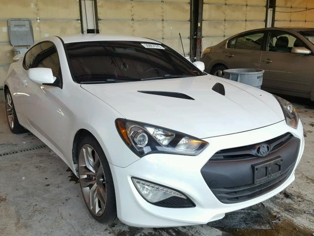 KMHHT6KDXDU092550 - 2013 HYUNDAI GENESIS CO WHITE photo 1