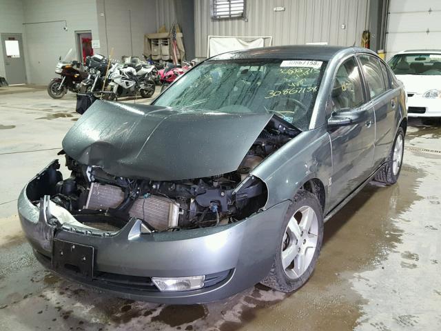 1G8AL55F96Z204851 - 2006 SATURN ION LEVEL CHARCOAL photo 2