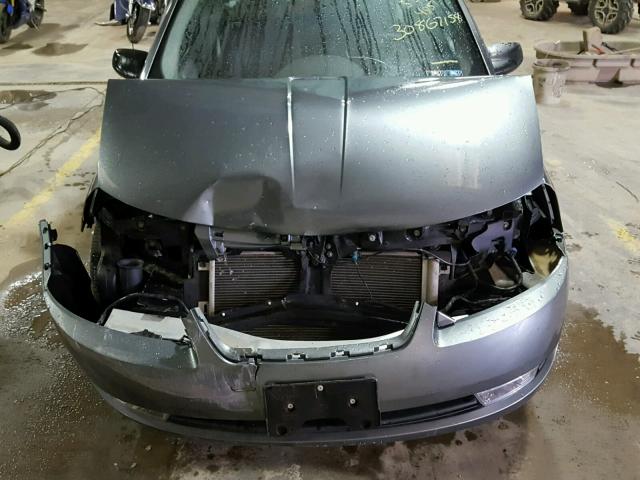 1G8AL55F96Z204851 - 2006 SATURN ION LEVEL CHARCOAL photo 7