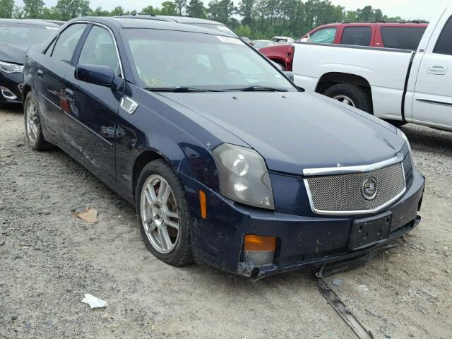 1G6DM57N630162646 - 2003 CADILLAC CTS BLUE photo 1