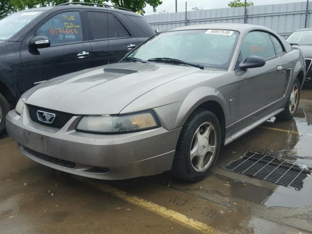 1FAFP40481F198427 - 2001 FORD MUSTANG GOLD photo 2