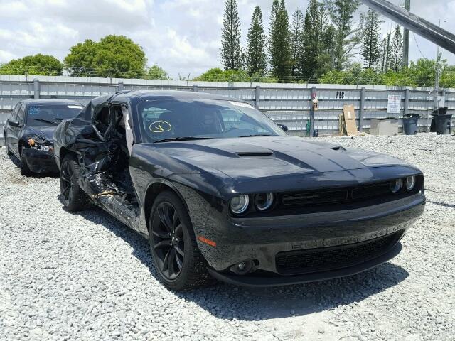 2C3CDZAG5HH592217 - 2017 DODGE CHALLENGER BLACK photo 1