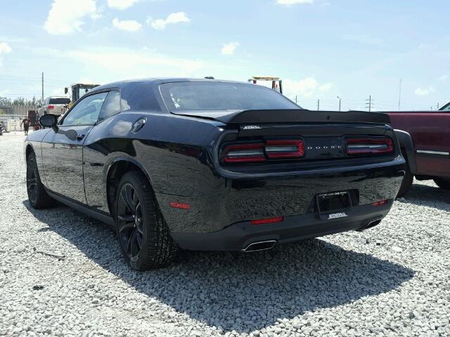 2C3CDZAG5HH592217 - 2017 DODGE CHALLENGER BLACK photo 3