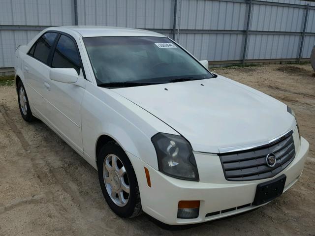 1G6DM57N730127128 - 2003 CADILLAC CTS WHITE photo 1