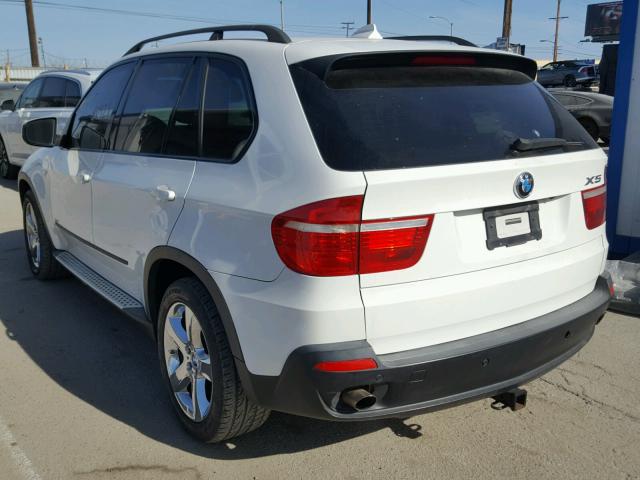 5UXFE43567L018925 - 2007 BMW X5 3.0I WHITE photo 3