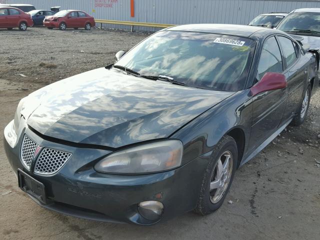 2G2WS522341327023 - 2004 PONTIAC GRAND PRIX Yaşıl foto 2