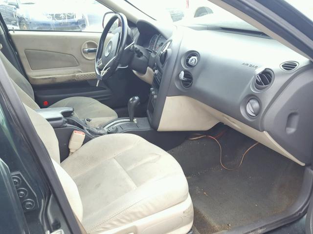 2G2WS522341327023 - 2004 PONTIAC GRAND PRIX Yaşıl foto 5