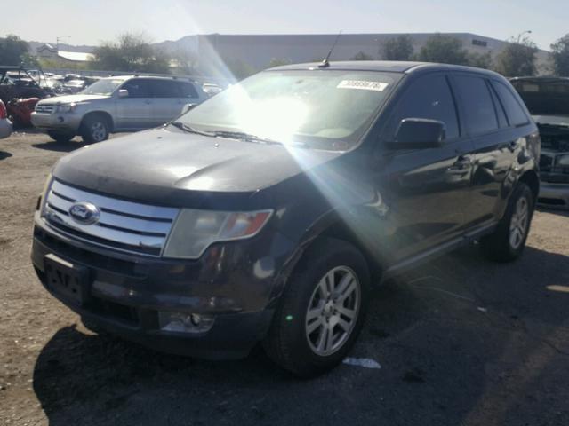 2FMDK38C97BA97148 - 2007 FORD EDGE SEL GRAY photo 2