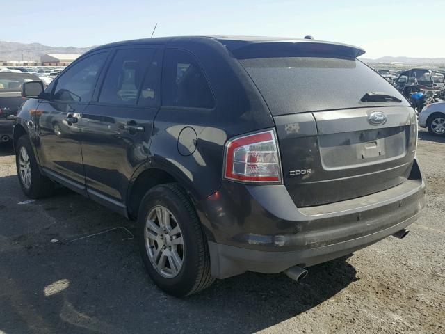 2FMDK38C97BA97148 - 2007 FORD EDGE SEL GRAY photo 3