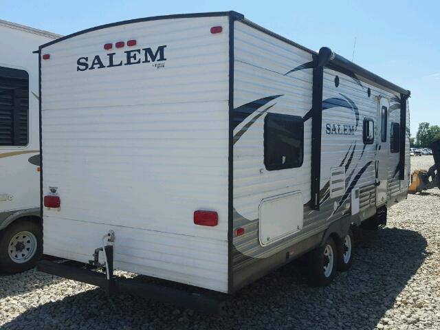 4X4TSMB27DA307530 - 2013 SALM CAMPER WHITE photo 4