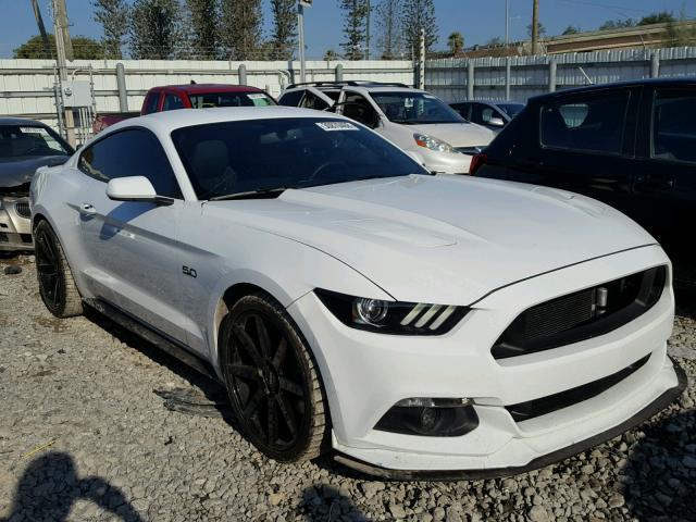 1FA6P8CF5G5220631 - 2016 FORD MUSTANG GT WHITE photo 1