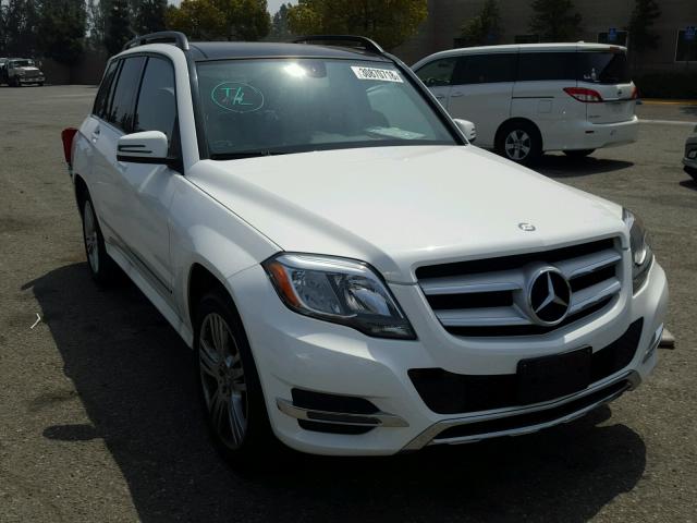 WDCGG5HB0EG156108 - 2014 MERCEDES-BENZ GLK 350 WHITE photo 1