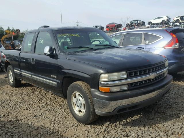 2GCEC19VXX1121909 - 1999 CHEVROLET SILVERADO BLACK photo 1