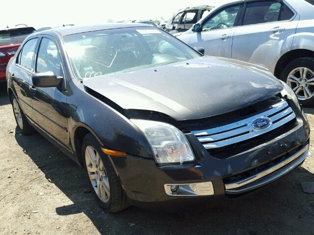 3FAFP08156R123066 - 2006 FORD FUSION SEL BLACK photo 1