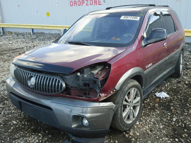 3G5DB03E23S565812 - 2003 BUICK RENDEZVOUS RED photo 2