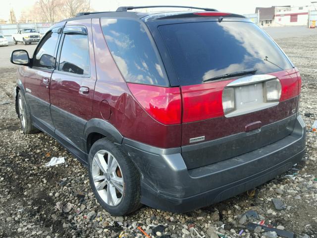 3G5DB03E23S565812 - 2003 BUICK RENDEZVOUS RED photo 3