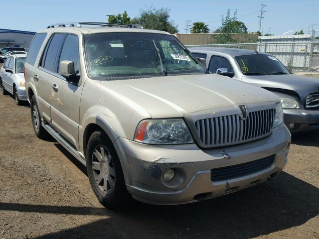 5LMFU27R34LJ18569 - 2004 LINCOLN NAVIGATOR Brązowy zdjęcie 1